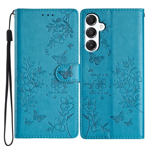Custodia pelle blu con - blu,