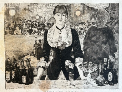 édouard manet gravure eau - Édouard,