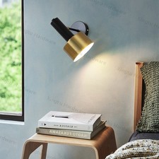 Applique camera da letto nera