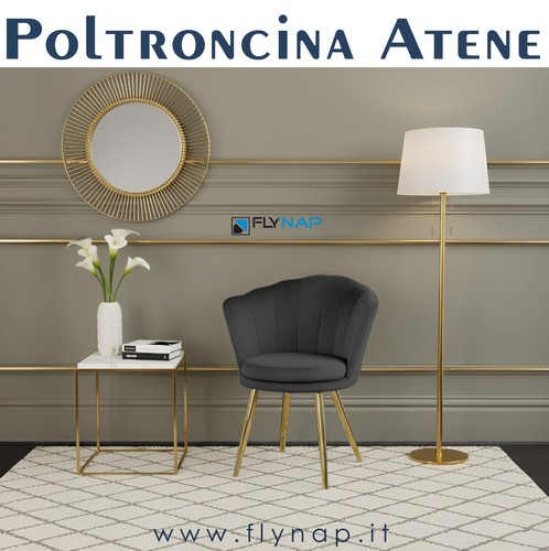 Poltrona imbottita con - poltrona,