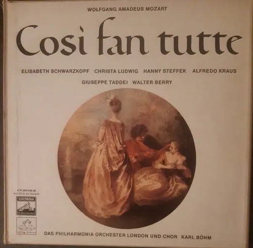 Box mozart così fan - mozart, tutte