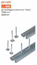 Kit 4 viti per fissaggio