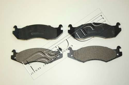 Kit pastiglie freno anteriore - pastiglie,