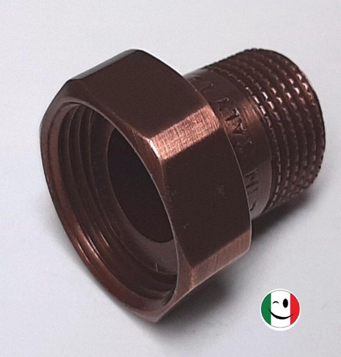 Codolo ottone con - con, calotta