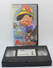 VHS VIDEOCASSETTA ECLECTA VIDEO PINOCCHIO RARA VHS007