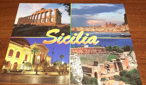 Cartolina immagini sicilia - cartolina,