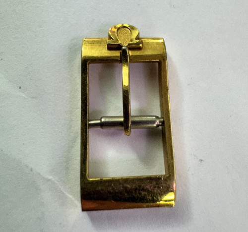 Fibbia omega placcata oro - fibbia,
