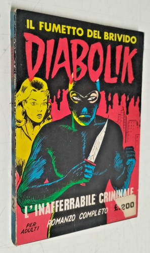 Diabolik serie - , 1a