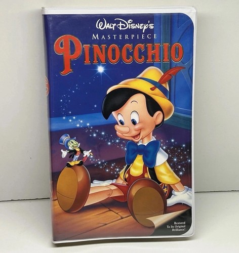 Pinocchio vhs disney video - vhs,