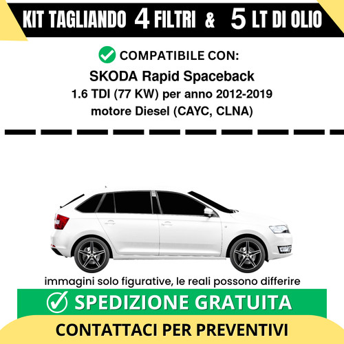 Tagliando castrol 4 - lt,