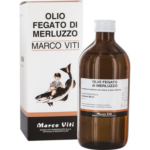 Olio fegato merluzzo 500 - di,