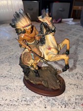 Scultura guerriero cavallo - scultura,