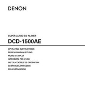 Denon dcd 1500ae lettore - dcd-1500ae,
