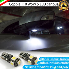 COPPIA LAMPADE LED LUCI DI CORTESIA ANTIPOZZANGHERA CANBUS 6000K FORD C-MAX MK1