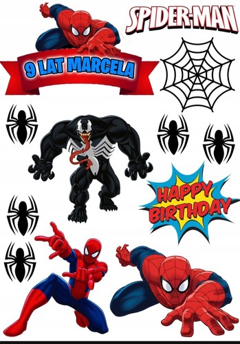 Spiderman commestibile spidey - commestibile,