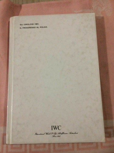 Libro gli orologi iwc - orologi, il