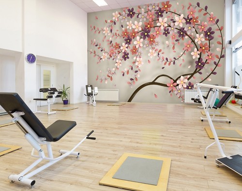 Albero dei fiori q580 - 3d,