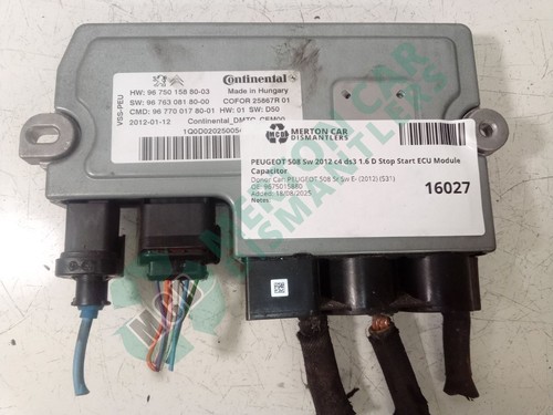 Condensatore modulo ecu stop - condensatore,
