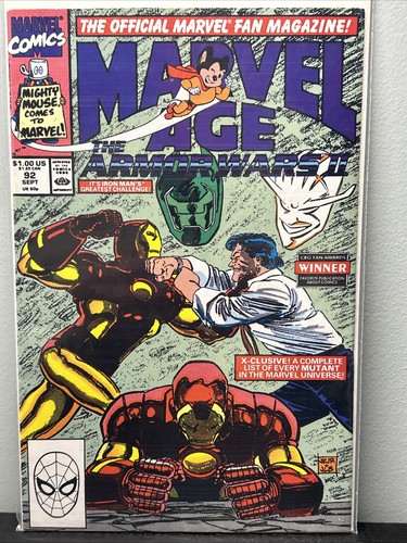 Marvel age 1990 the armor - #92,