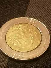 500 Lire 1982 FAO.  Errore Di