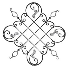 Ornamento in ferro battuto