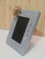 cornice portafoto - shabby -  da appoggio - idea regalo - 10 x 15 - ottimo stato