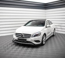 PREMIUM DESIGN Mercedes Classe A W176 W177 SPOILER LAMA SOTTO PARAURTI ABS NERO