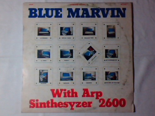 Blue marvin with arp - marvin,
