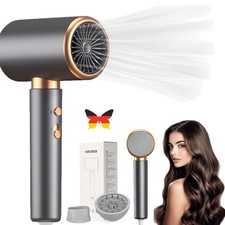 Asciugacapelli 2400W Ioni con Diffusore Asciugacapelli Professionale Ioni Hair Dryer DE