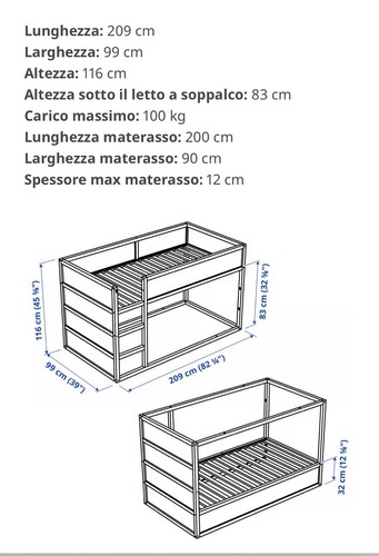 Letto per bambini - letto,