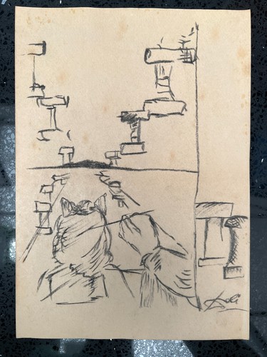Salvador dalì disegno - disegno, su
