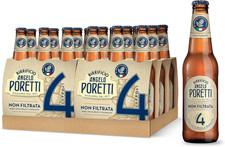Birra 4 Luppoli, Non Filtrata, Bottiglia, Volume 33Cl, 24 Pezzi