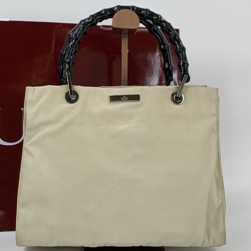 Gucci borsa mano bambù - a,