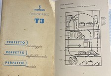 Istruzioni e Garanzia Frigorifero Siemens T3 Anni ‘60 Italiano
