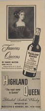 1947 Print Ad Highland Queen