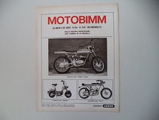 advertising Pubblicità 1971 MOTOBIMM MOTO BIMM CROSS 50 6M/MINI KS/ - P/4 A