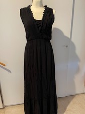 abito lungo maxi nero nuovo senza etichette 44 M