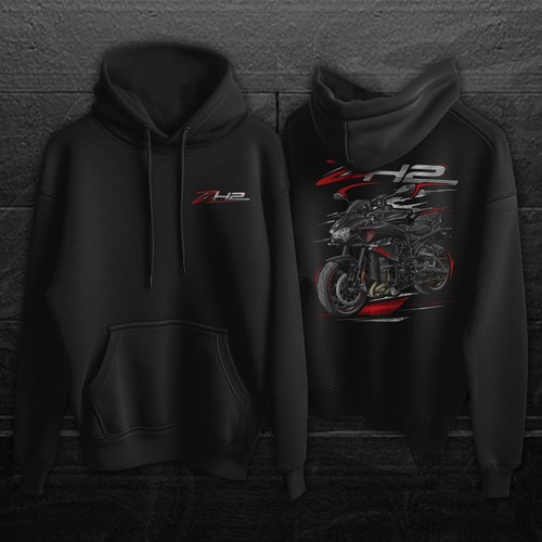 Felpa con cappuccio moto - , per