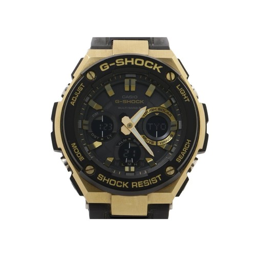 Casio shock steel gst w100 - casio, g-steel