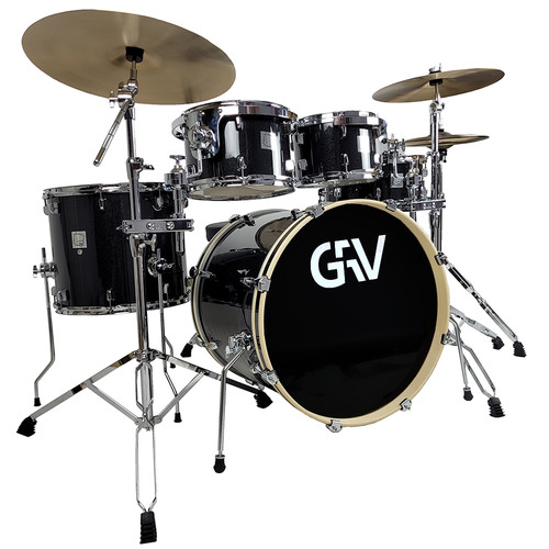 Grv square rock - drum, (bk)