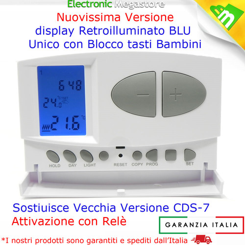 Cronotermostato digitale - cronotermostato,