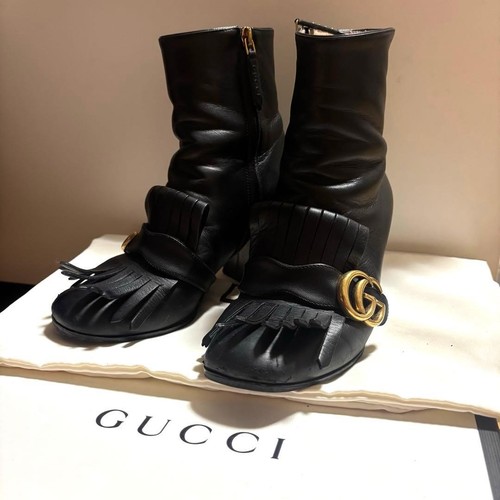 Stivaletti gucci marmont - gucci,