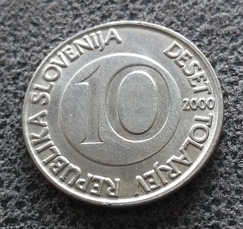 Monnaie slovénie tolar - monnaie,