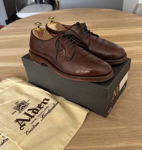 Alden plain toe - alden, blucher