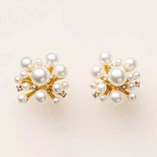 Orecchini a perno a grappolo