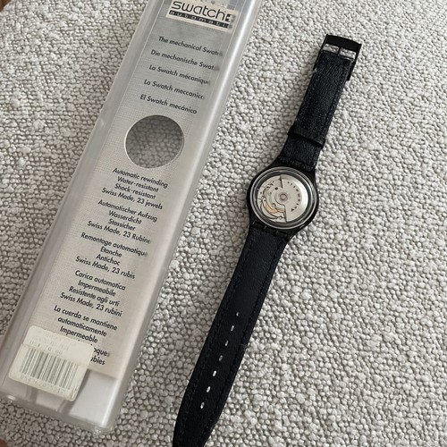 Swatch automatico black motion - swatch,