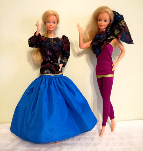 1984 set barbie - set, superstar