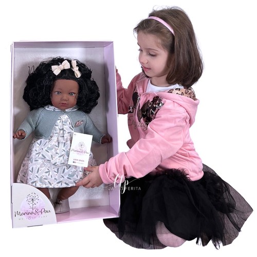 Bambola alina 45cm - alina, capelli