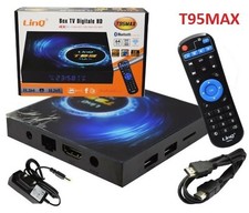 BOX TV DIGITALE HD ANDROID 10.0 LINQ T95MAX