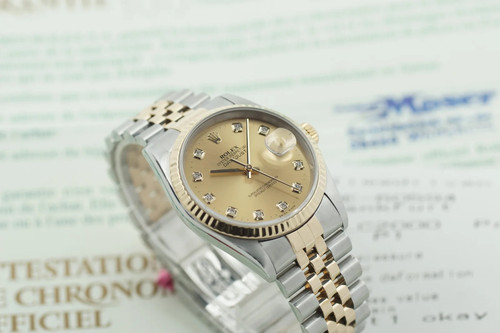Rolex datejust 16233g - rolex,